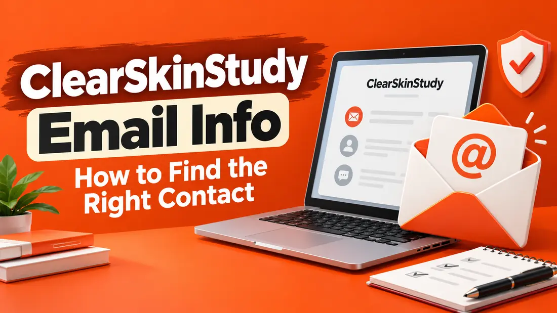 ClearSkinStudy Email Info